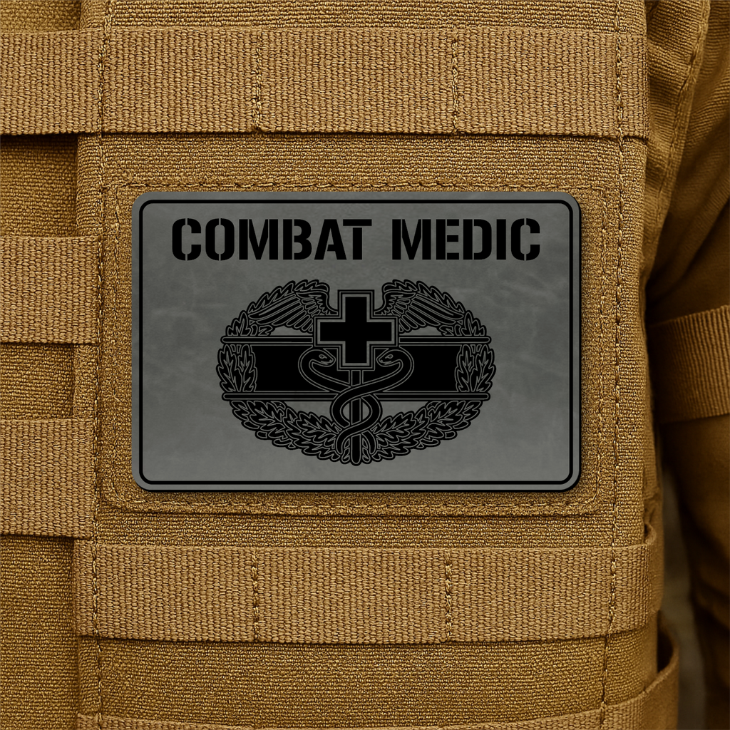 Army Combat Medic Morale Patch – 2” x 3” Hook & Loop | Made in USA