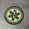 Tactical Medic TEMS Morale Patch, Care Under Fire | Made in USA | VELCRO® Brand Hook Backing