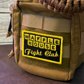 Waffle House Fight Club Funny Morale Patch | Made in USA | VELCRO® Brand Hook Backing