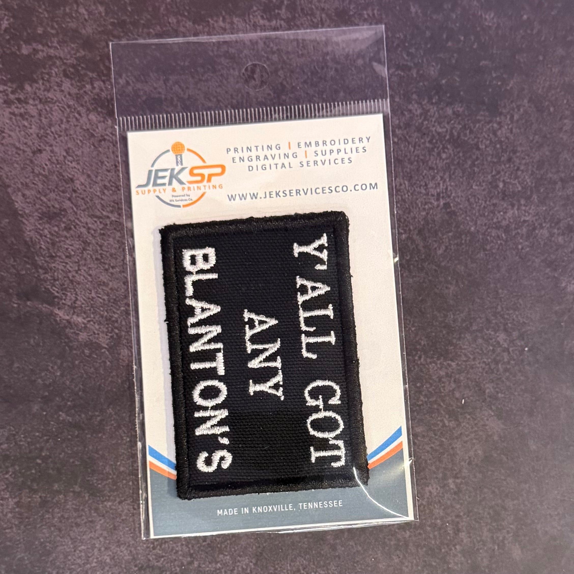Got Any Blanton's Funny Morale Patch | Made in USA | VELCRO® Brand Hook Backing
