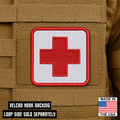 Med-Kit Pouch ID Patch 2.5" Hook & Loop | Made in USA