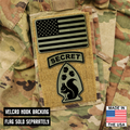 Secret Squirrel Division Funny Morale Patch – 2.2" x 3” Hook & Loop | Made in USA