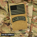 Torta Pounder Rocker Tab Funny Morale Patch 1"x2.6" Hook & Loop | Made in USA